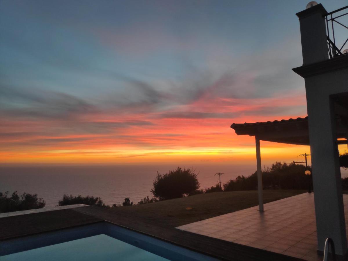 Villa Vardia-Amazing Seaviews With Heated Pool Sinarades Екстер'єр фото
